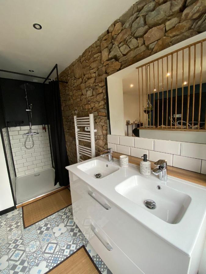 Au Gray Du Temps Suspendu Bed & Breakfast Pleslin-Trigavou Rom bilde